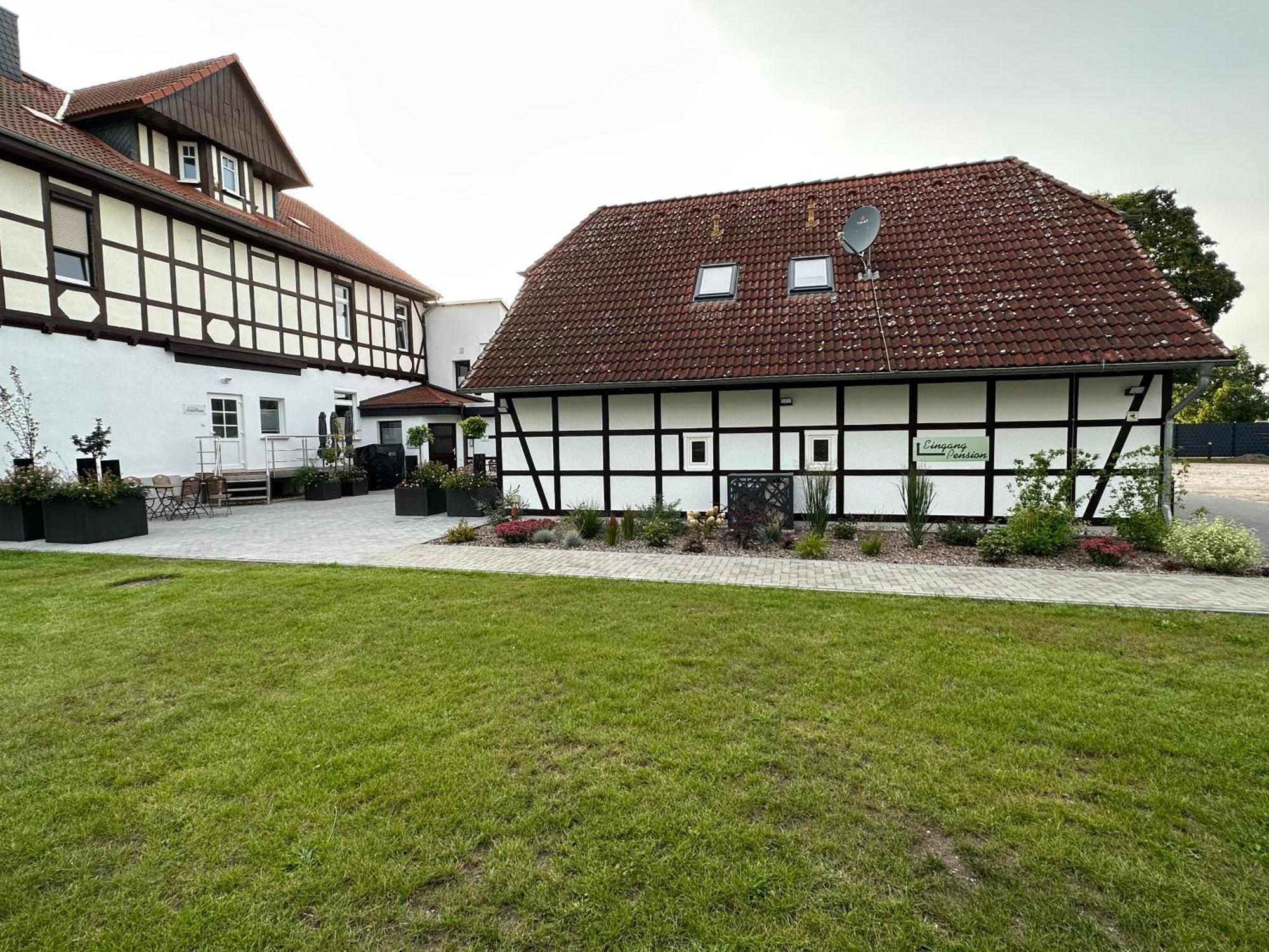 Pension Am Stadtrand Zerbst Buitenkant foto